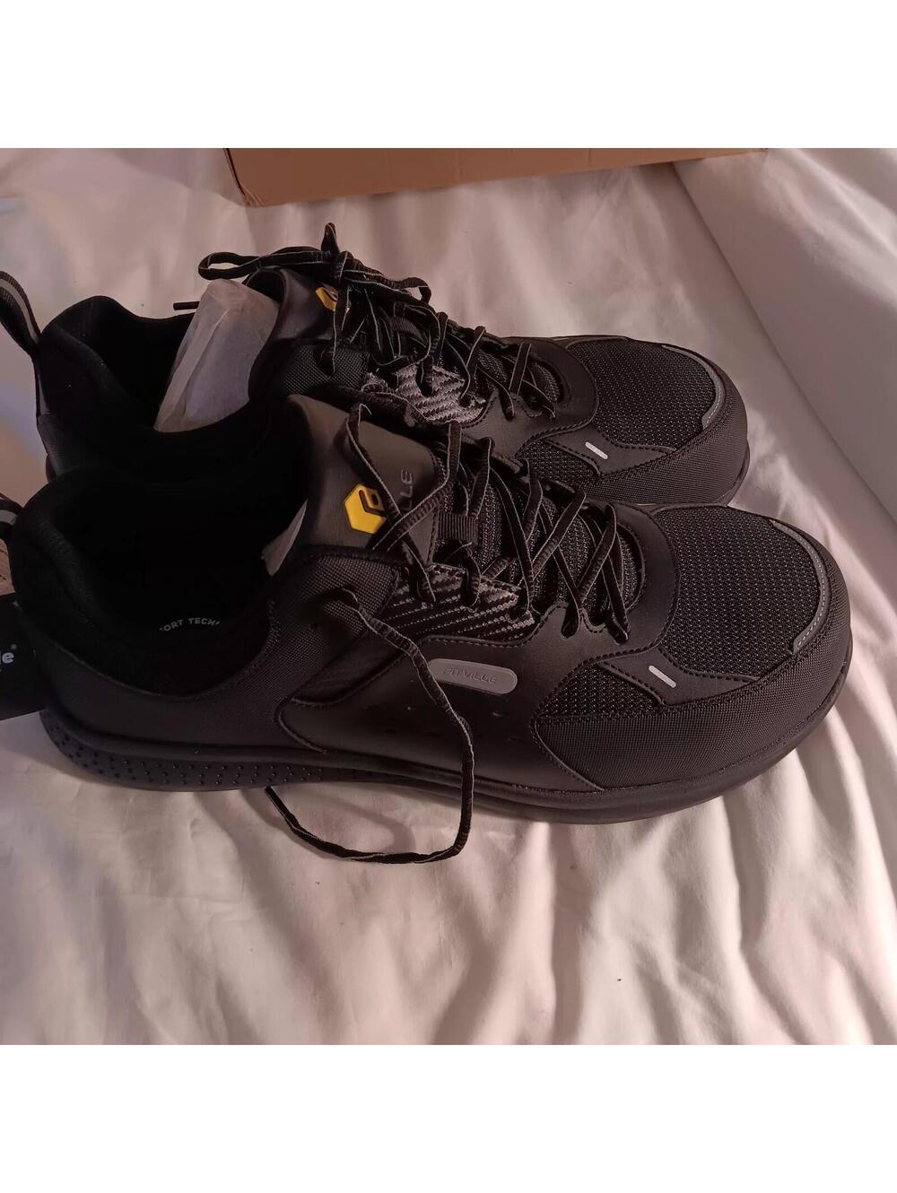 fitville mens saftey shoes size 15